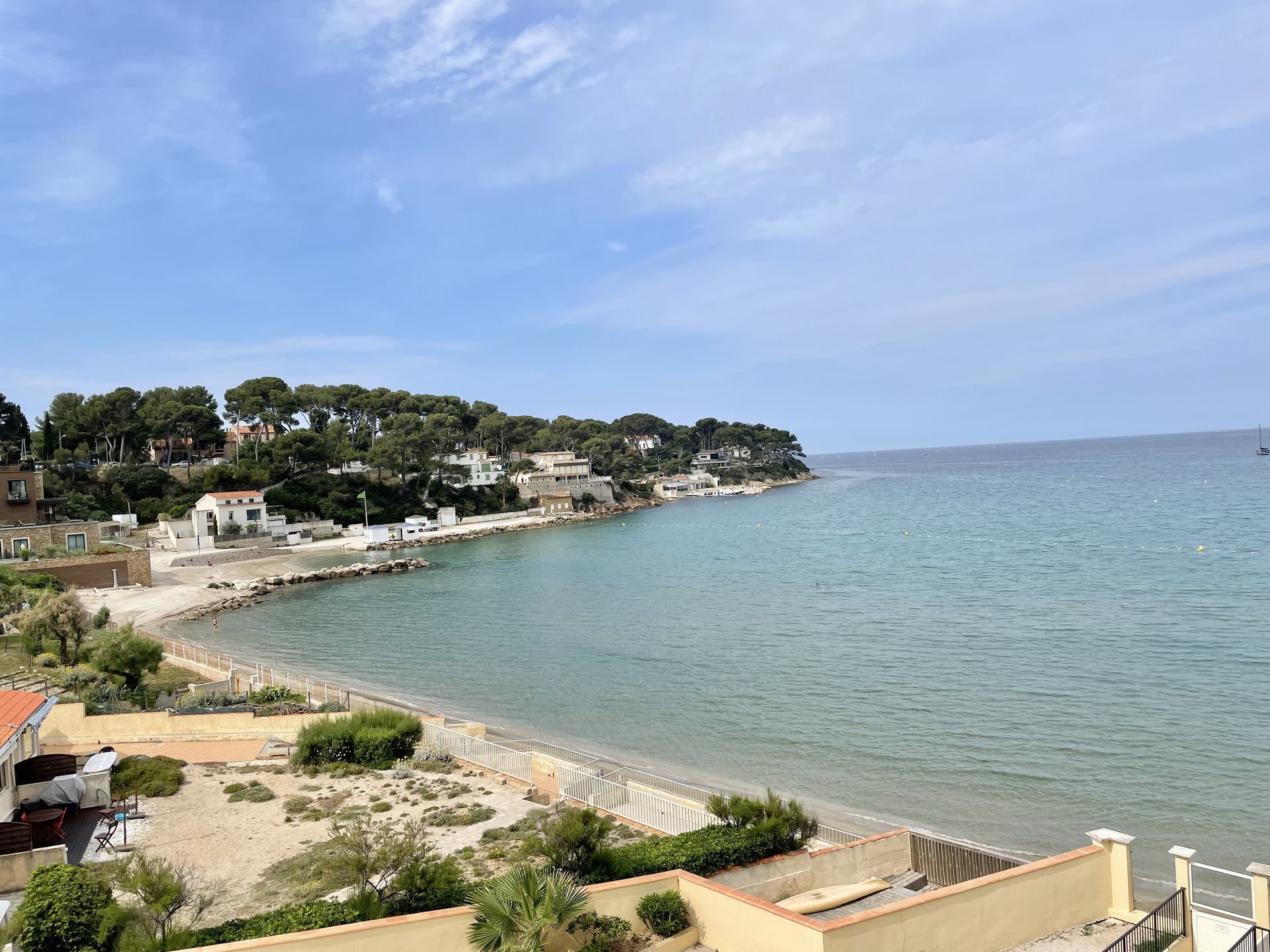 Appartement Vue Mer, Accès Plage,Clim,Parking,Wifi