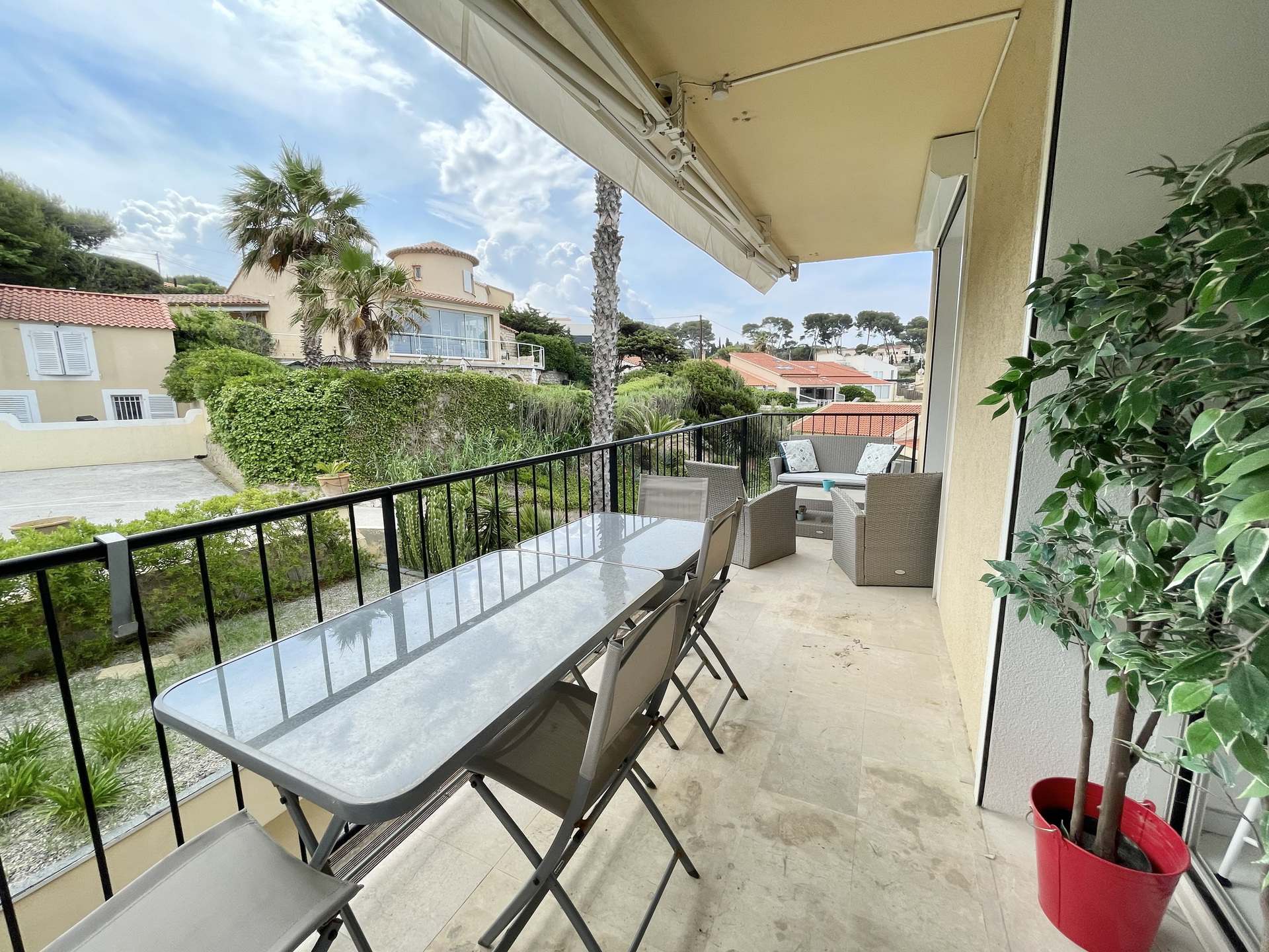 Appartement Vue Mer, Accès Plage,Clim,Parking,Wifi