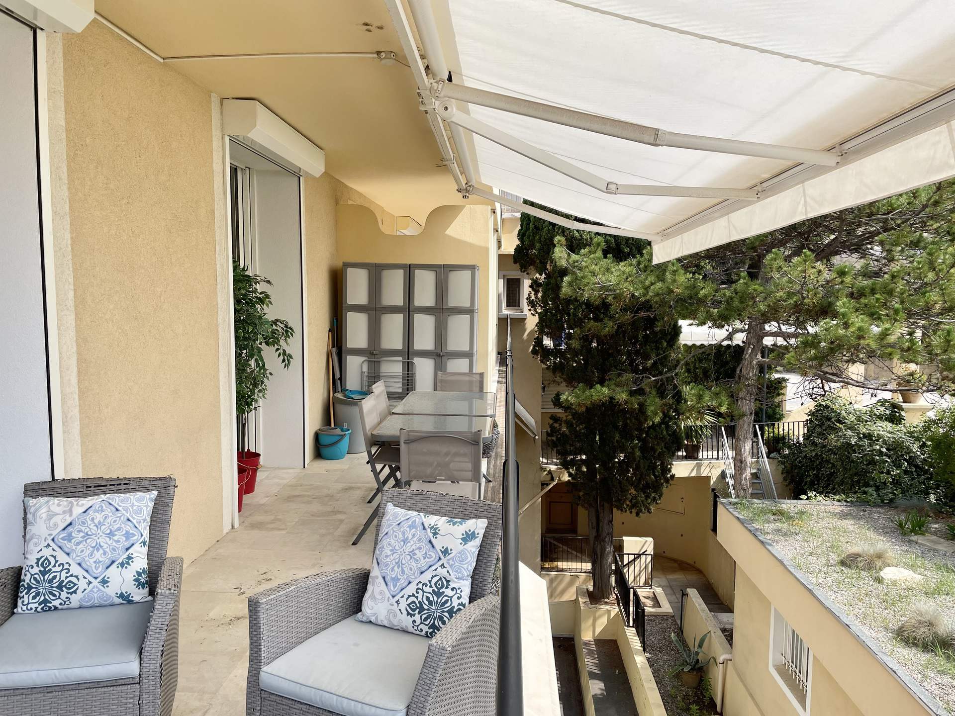 Appartement Vue Mer, Accès Plage,Clim,Parking,Wifi