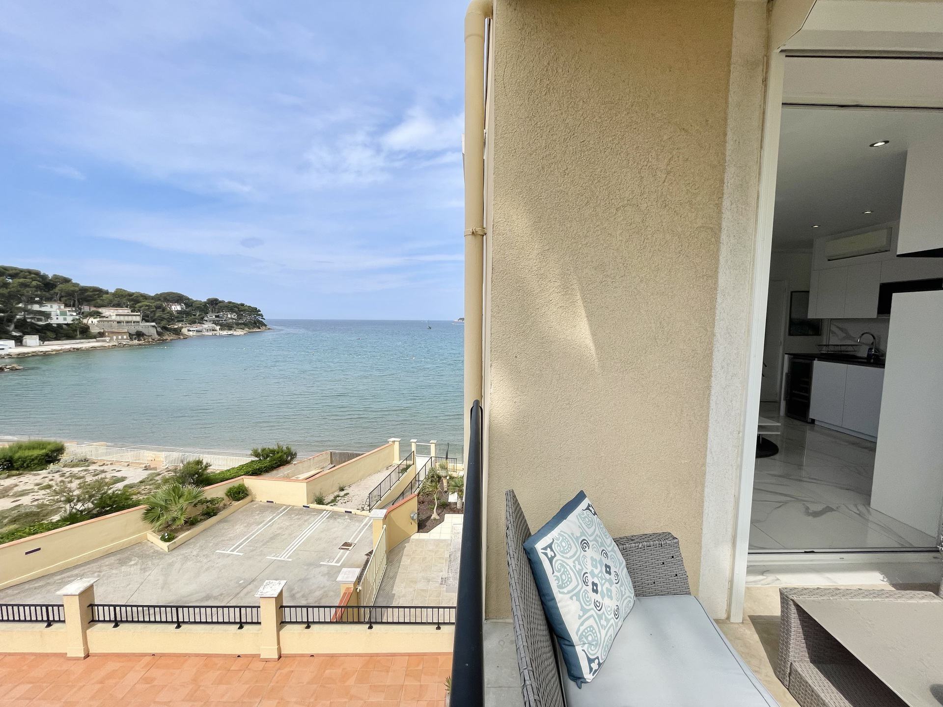 Appartement Vue Mer, Accès Plage,Clim,Parking,Wifi